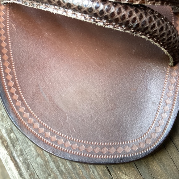 Joan Helpern signature leather sandals women’s size 7B - Picture 7 of 8